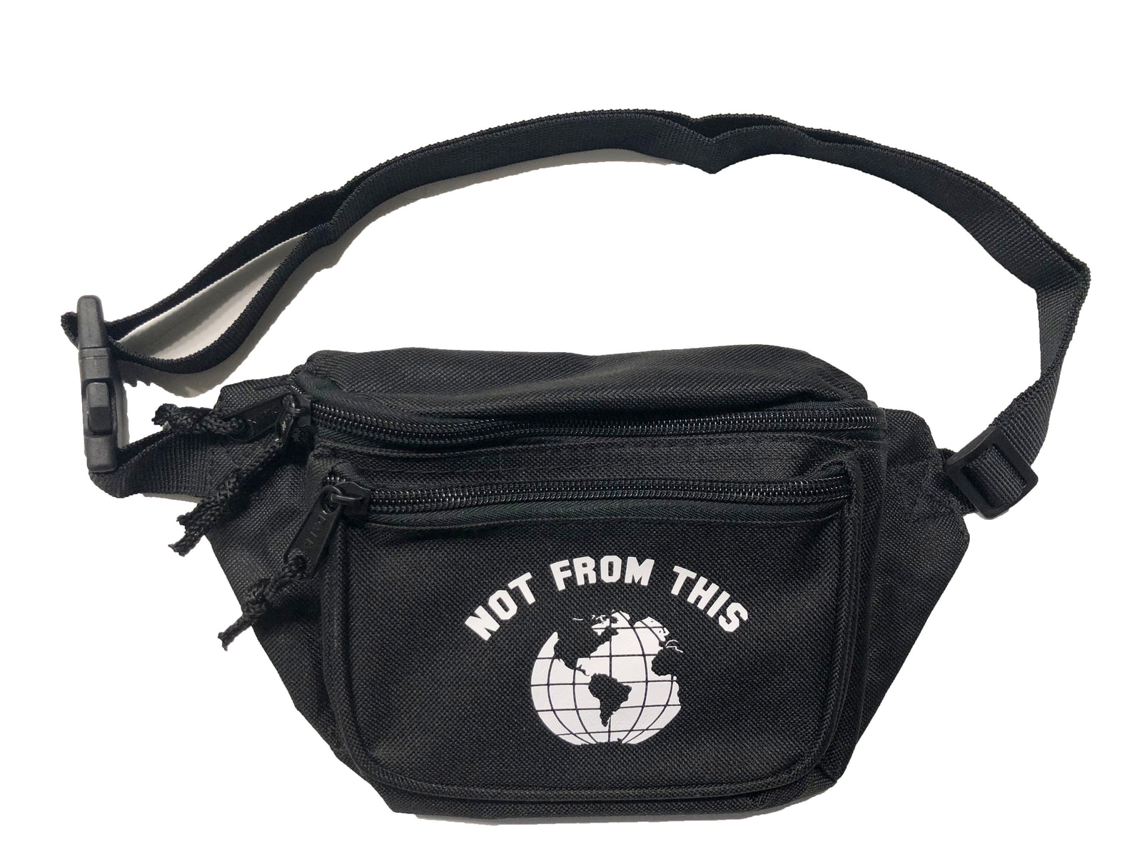 Logo Fanny Pack in Black